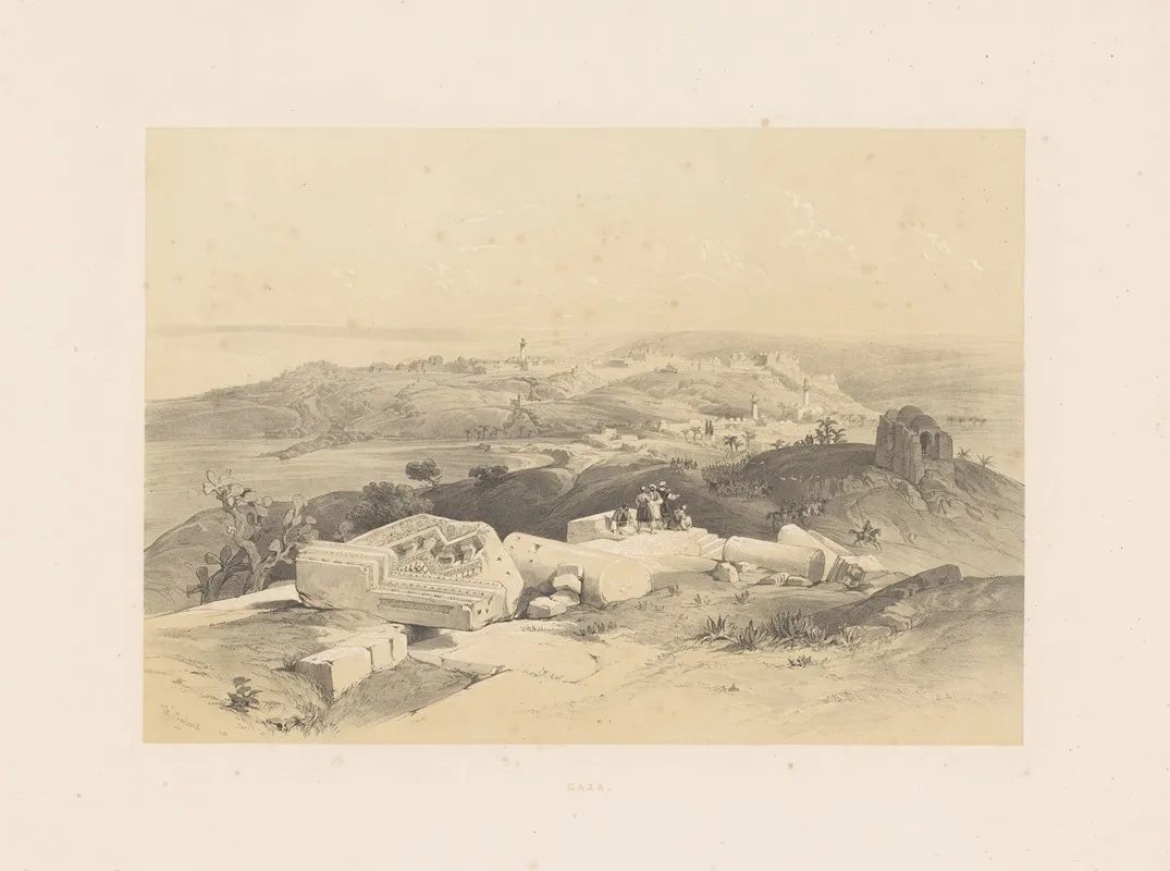 Gaza by François Stroobant - Canvas Print