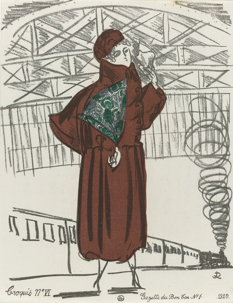 Gazette Du Bon Ton Croquis No Vi 2
