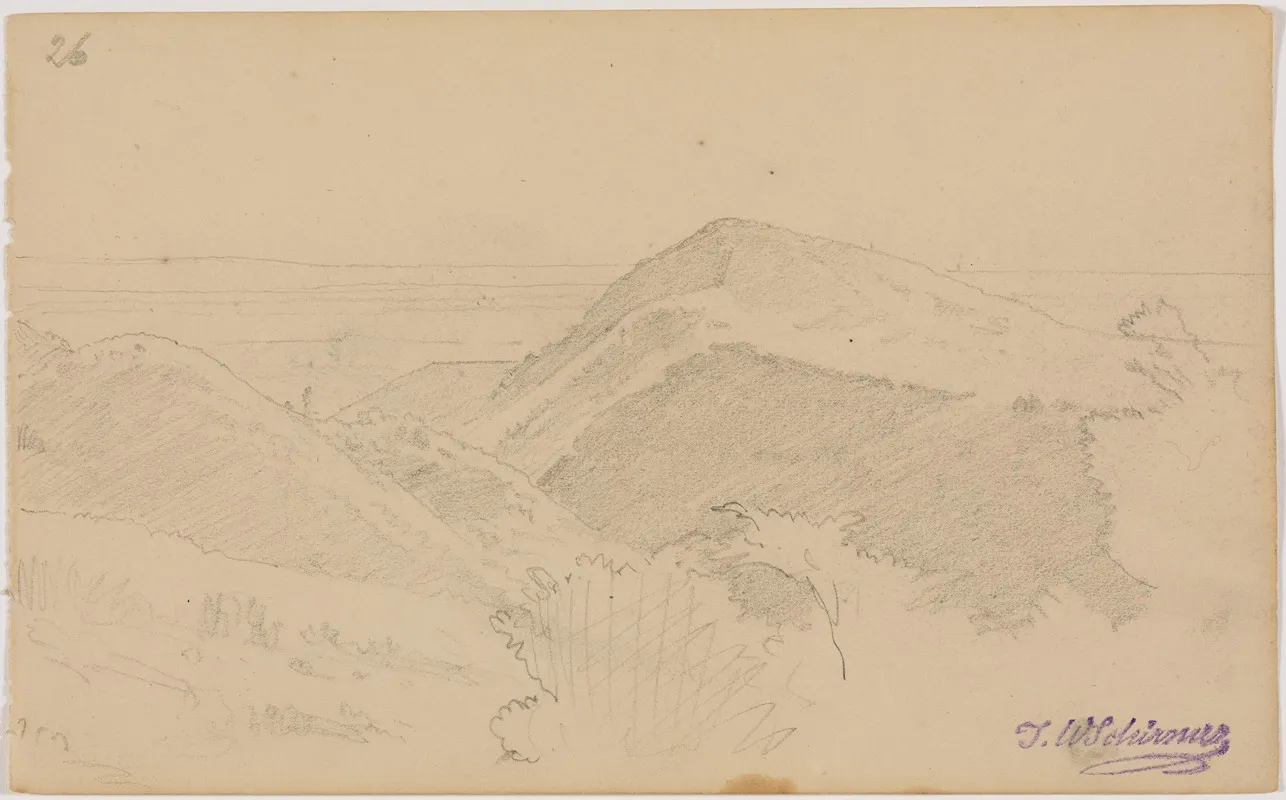 Gebirgslandschaft Fol 26