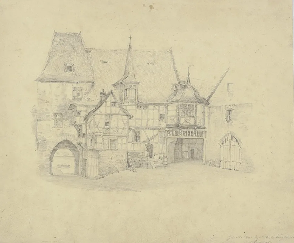 Geburtshaus Des Malers Kugelcher In Rhense