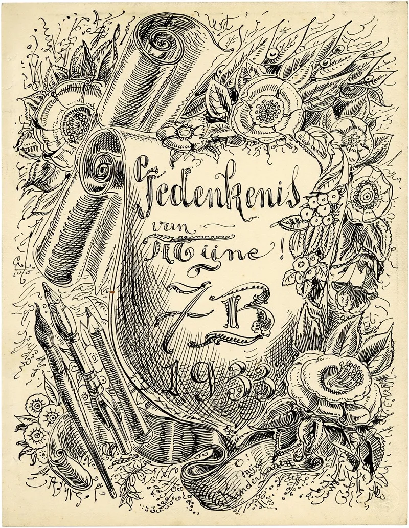 Gedenkenis Van Mijne 7b 1933