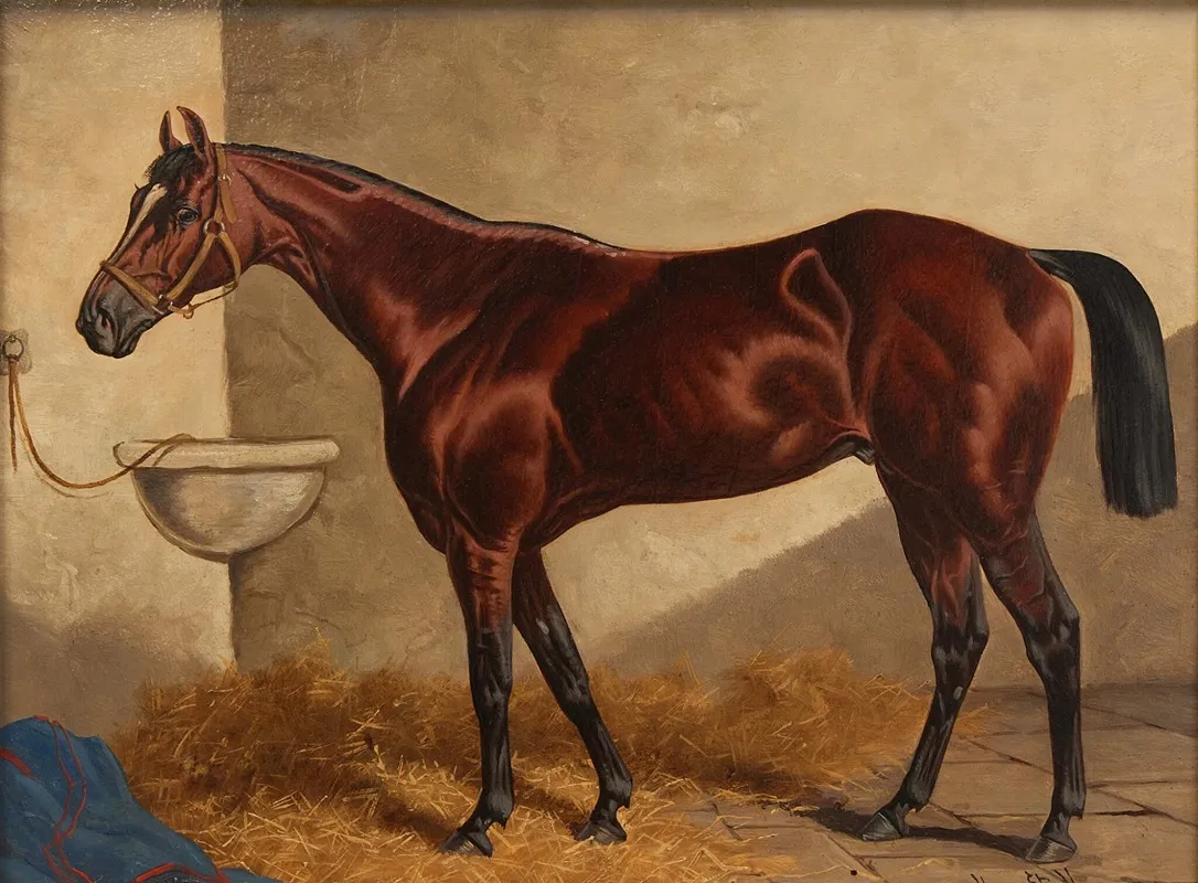 General Monroe In A Stable