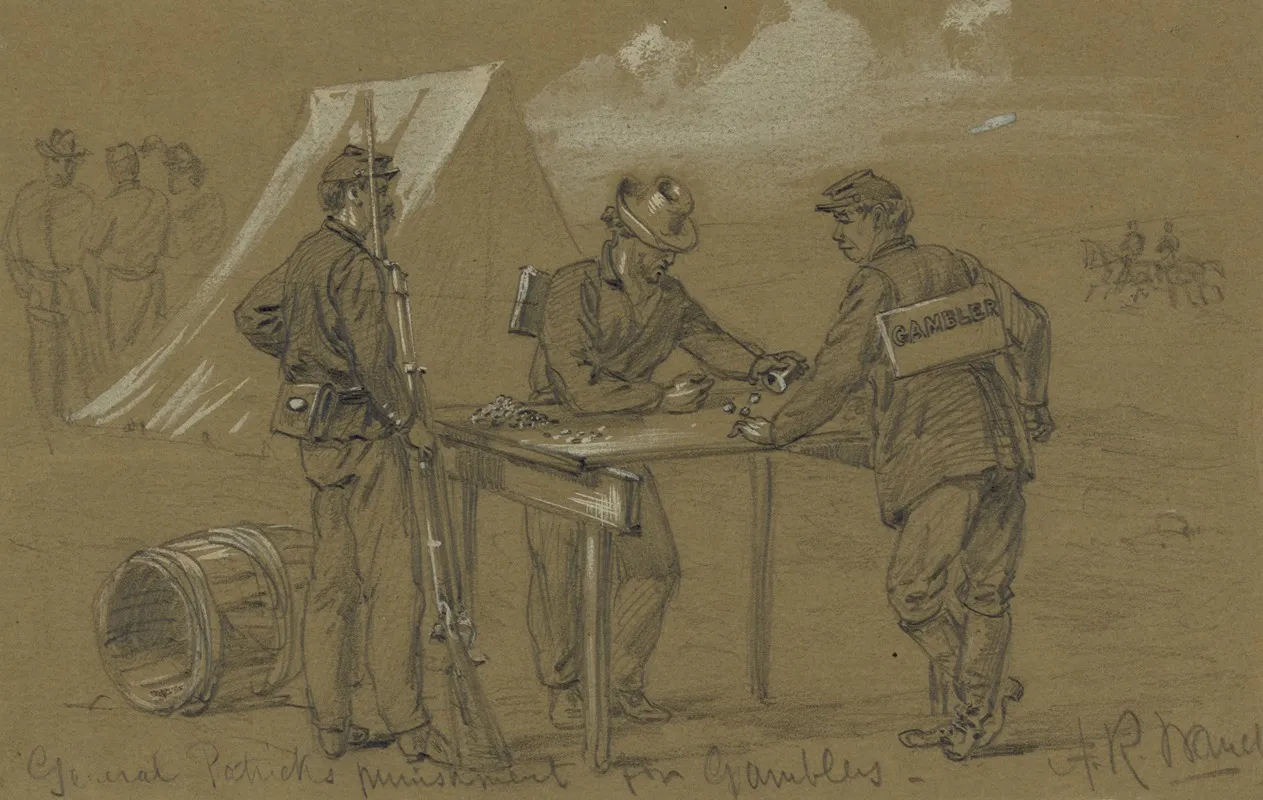 General Patricks Punishment For Gamblers