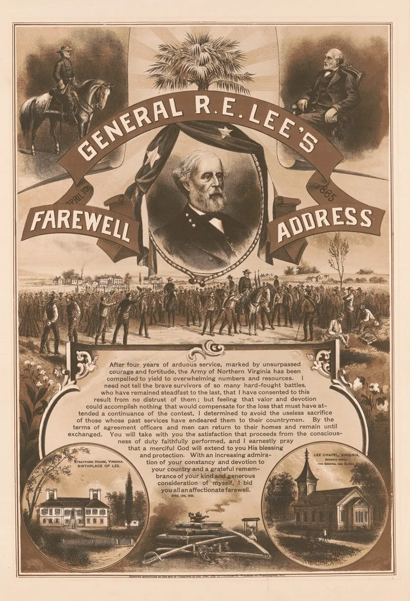 General R E Lees Farewell Address