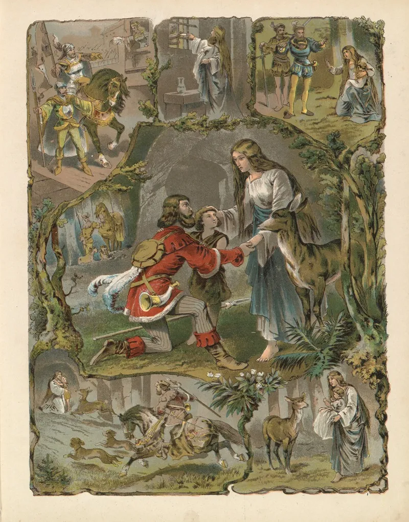 Genoveva 2 by Carl Offterdinger - Canvas Print