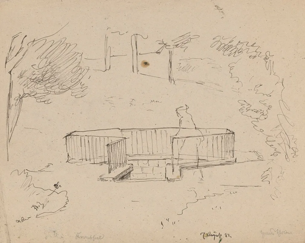 Genre Scene In A Park