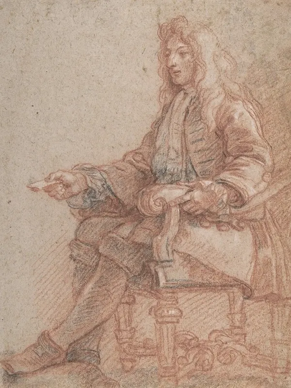 Gentleman Seated In An Armchair