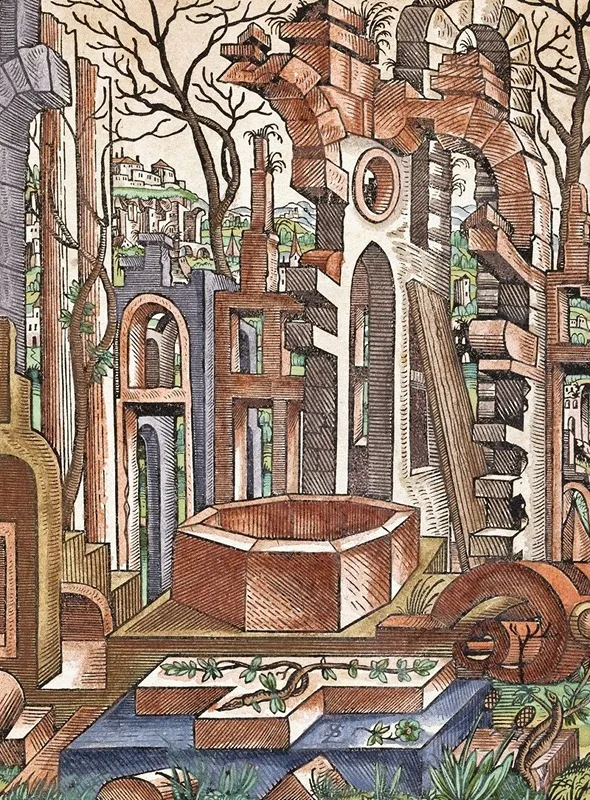 Geometria Et Perspectiva Pl 11 by Lorenz Stöer - Canvas Print