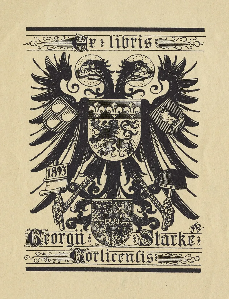 Georg Starke by Adolf Matthias Hildebrandt - Canvas Print