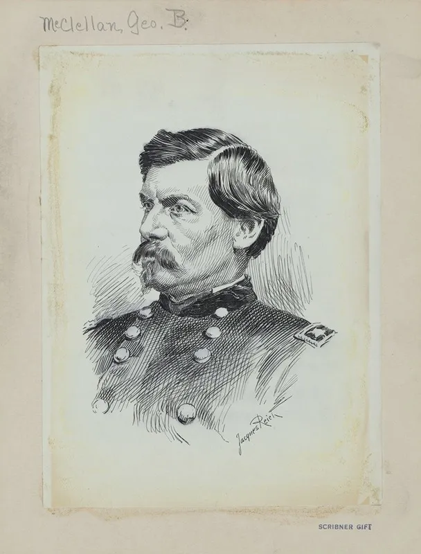 George Brinton Mcclellan 2 by Jacques Reich - Canvas Print