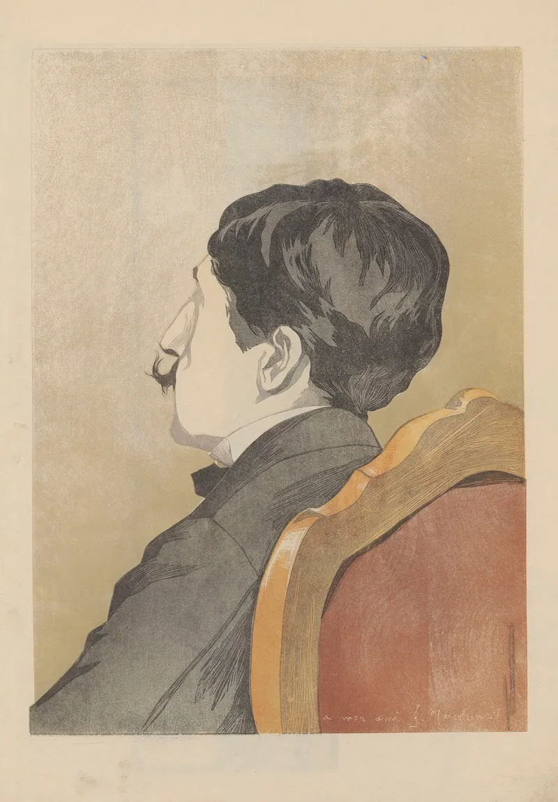 Georges Marcolesco by Amédée Joyau - Canvas Print