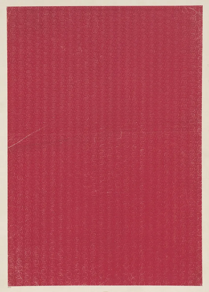 Gepragtes Papier Mit Flachenmuster