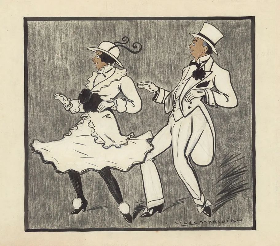 Germaine Reuver Et Gaston Silvestre Dans Zizi Pam Pams De Henry De Gorsse