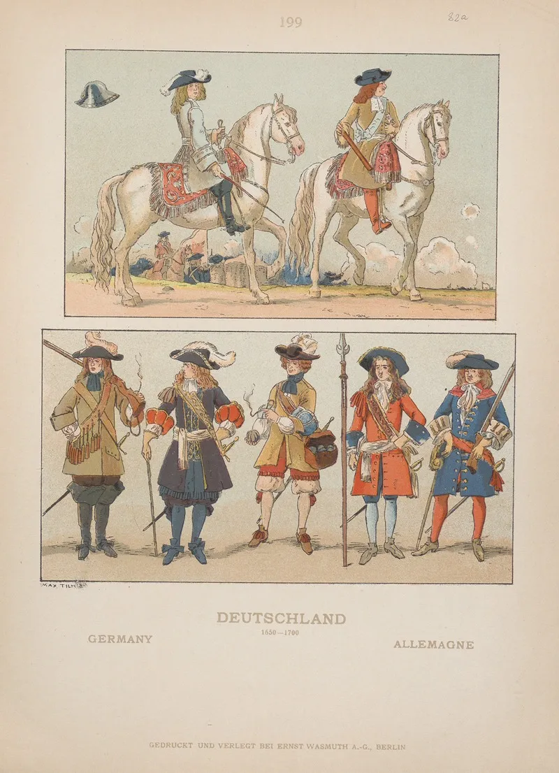 Germany 26 by Adolf Rosenberg - Canvas Print