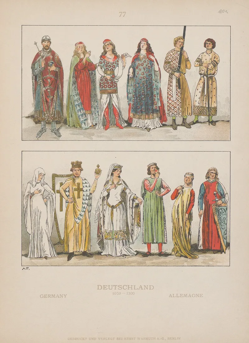 Germany 3 by Adolf Rosenberg - Canvas Print