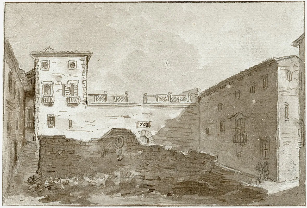 Gezicht In De Omgeving Van Gerona 4 by Otto Howen - Canvas Print
