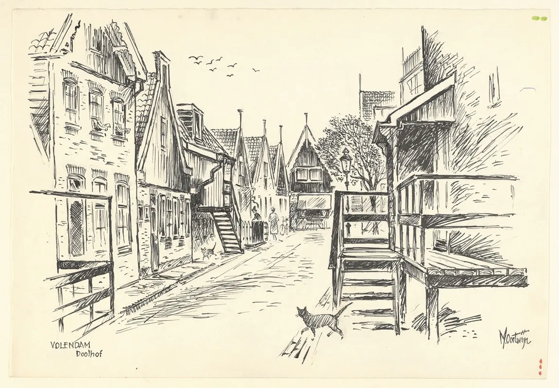 Gezicht In Het Doolhof Te Volendam 2