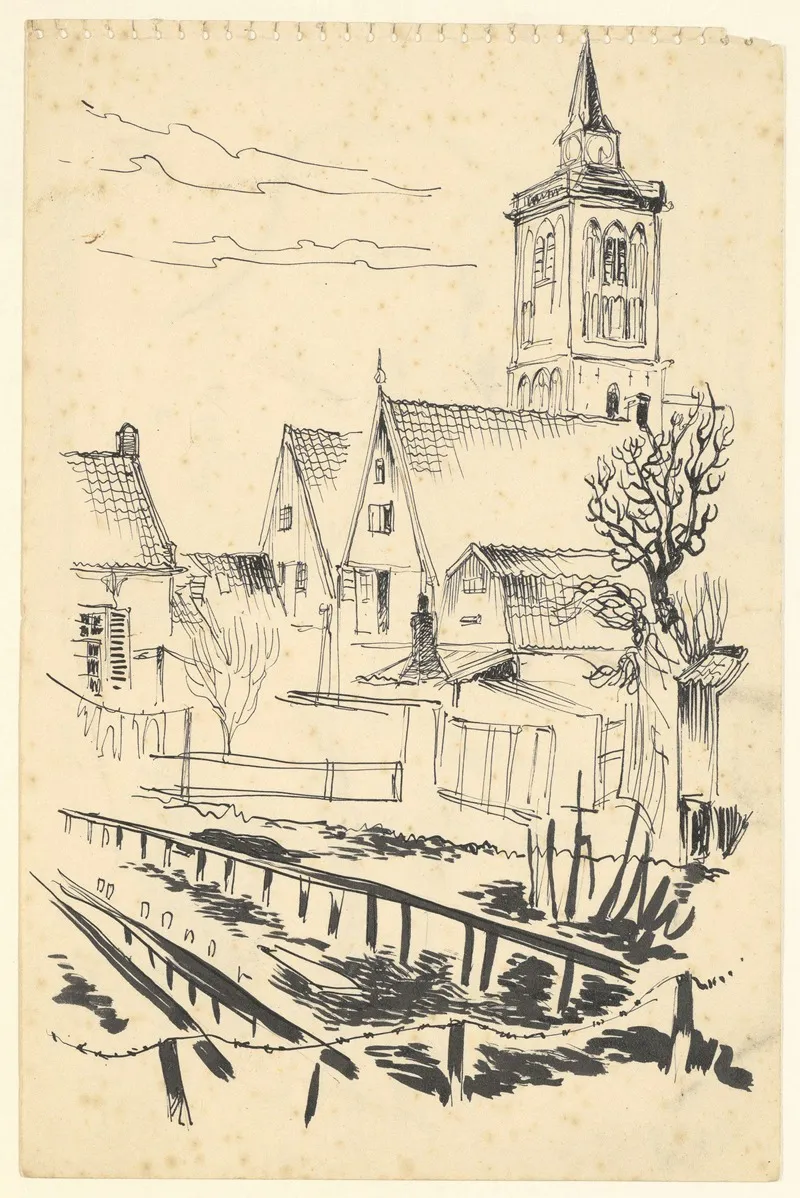 Gezicht In Het Dorp De Rijp 2