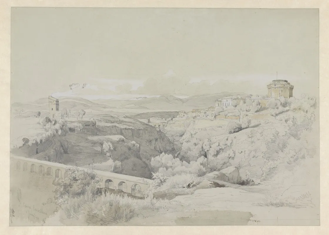 Gezicht Op Civita Castellana 2