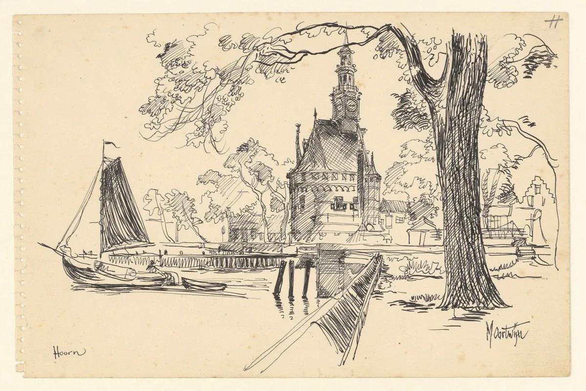 Gezicht Op De Hoofdtoren