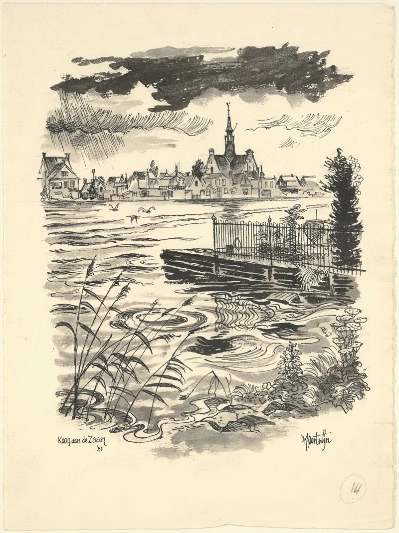Gezicht Op Koog Aan De Zaan 3