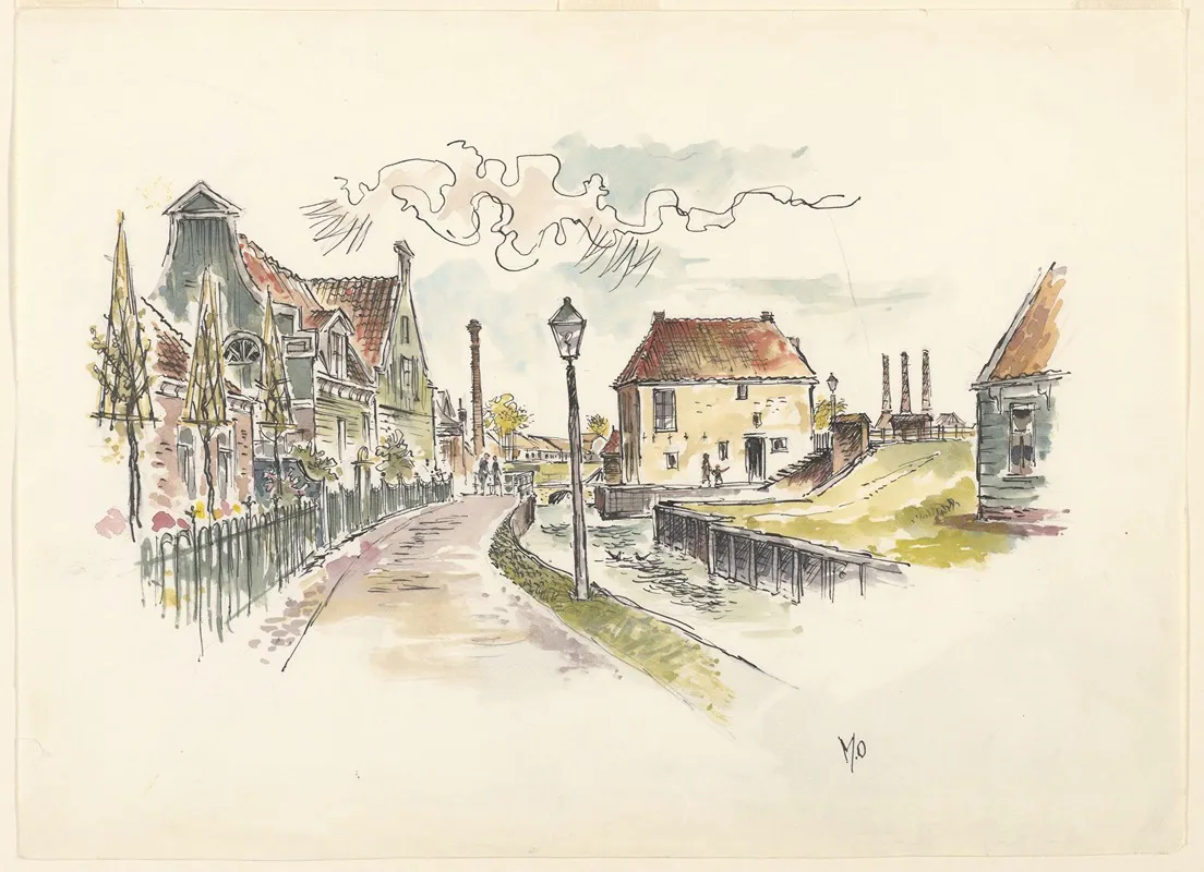Gezicht Te Enkhuizen