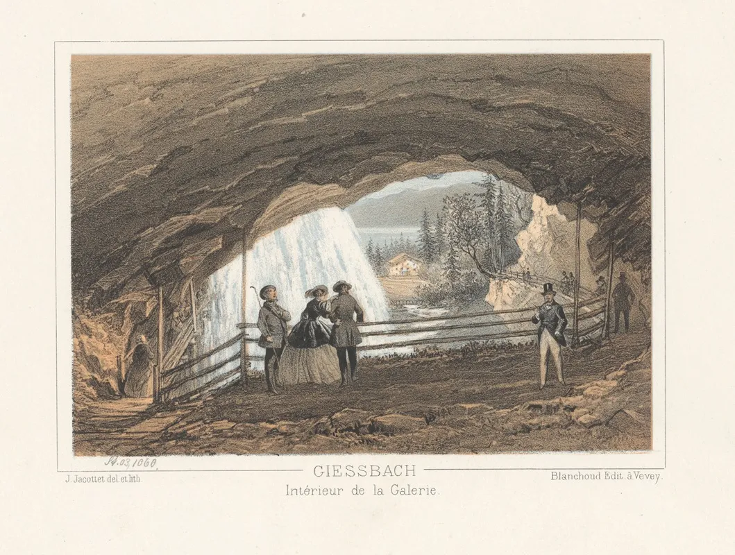 Giessbach Interieur De La Galerie