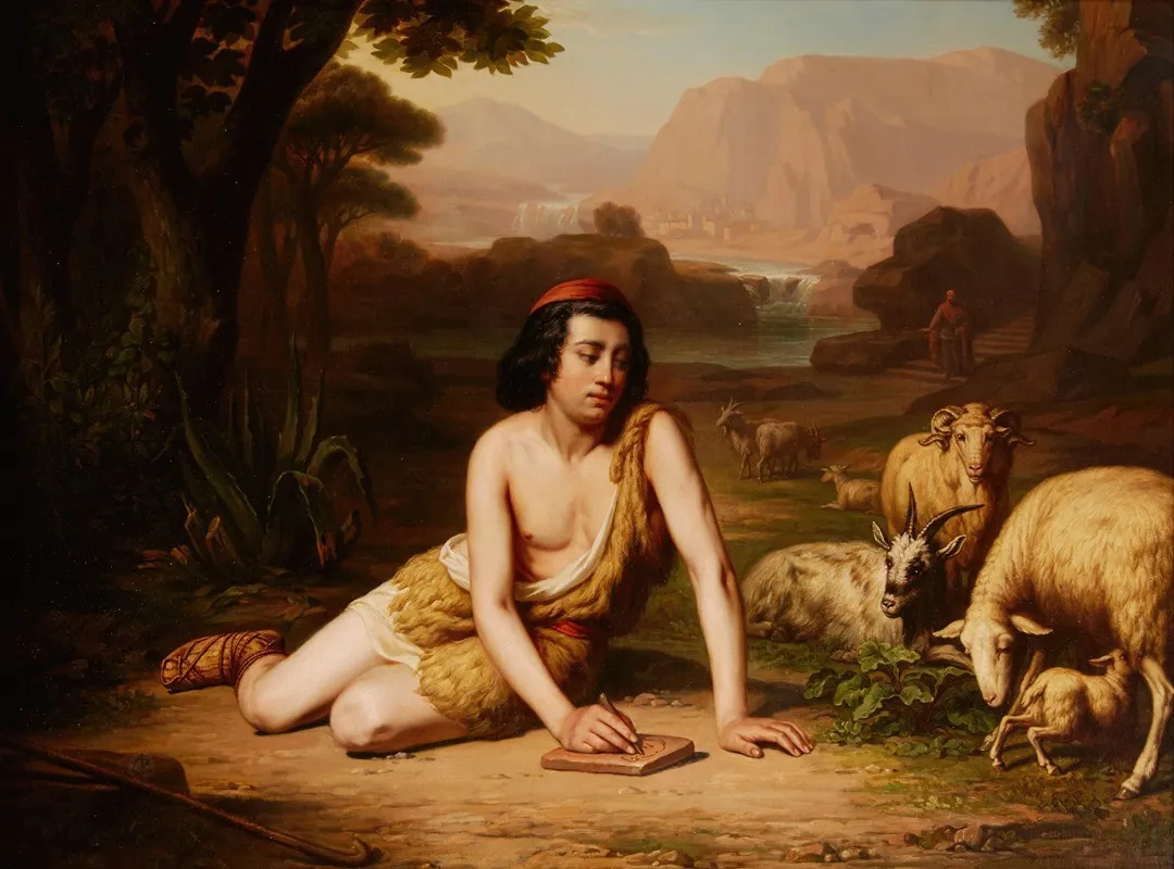 Giotto Drawing From Nature