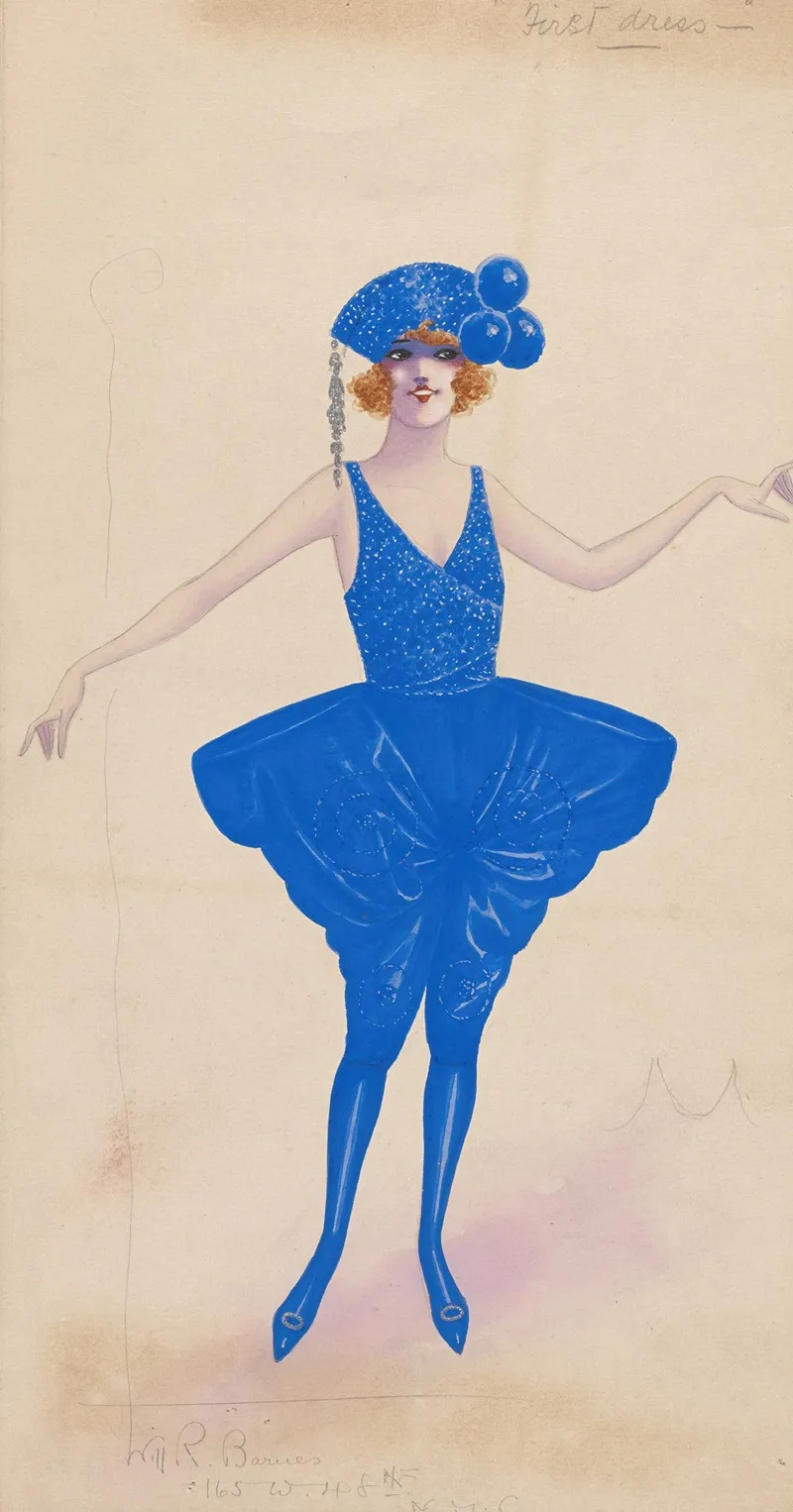 Girl In Blue 4
