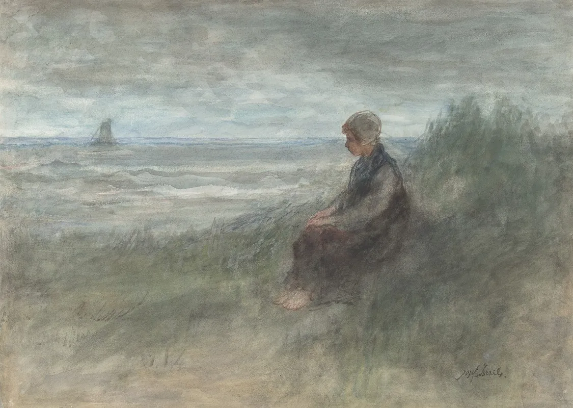 Girl In The Dunes