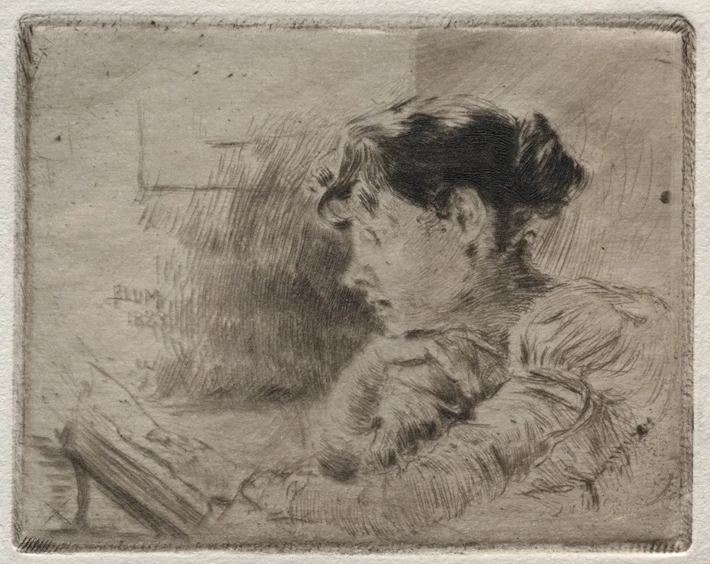 Girl Reading 13