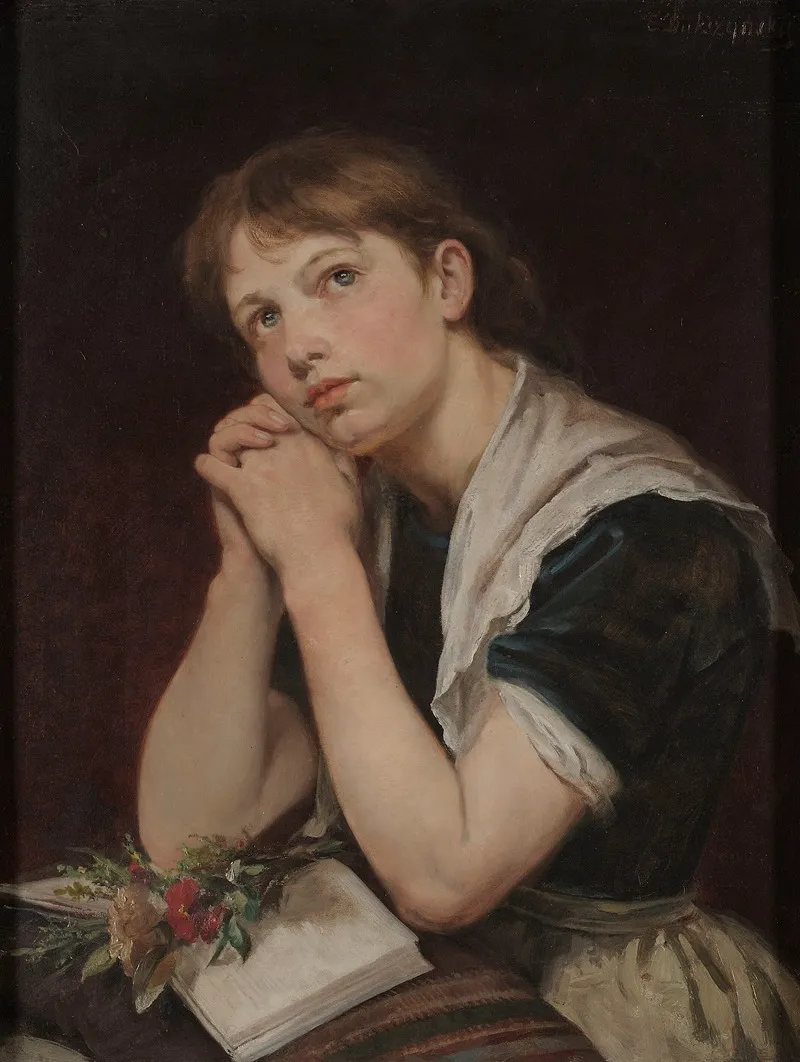 Girl With A Book 4