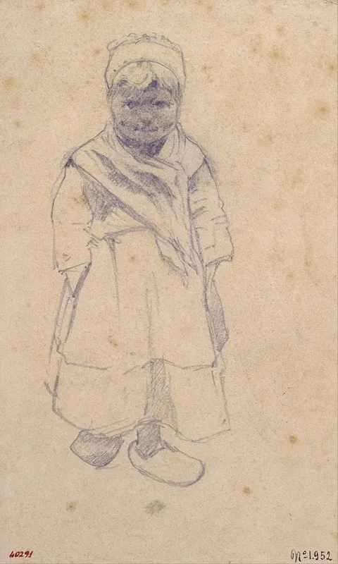 Girl With Clogs