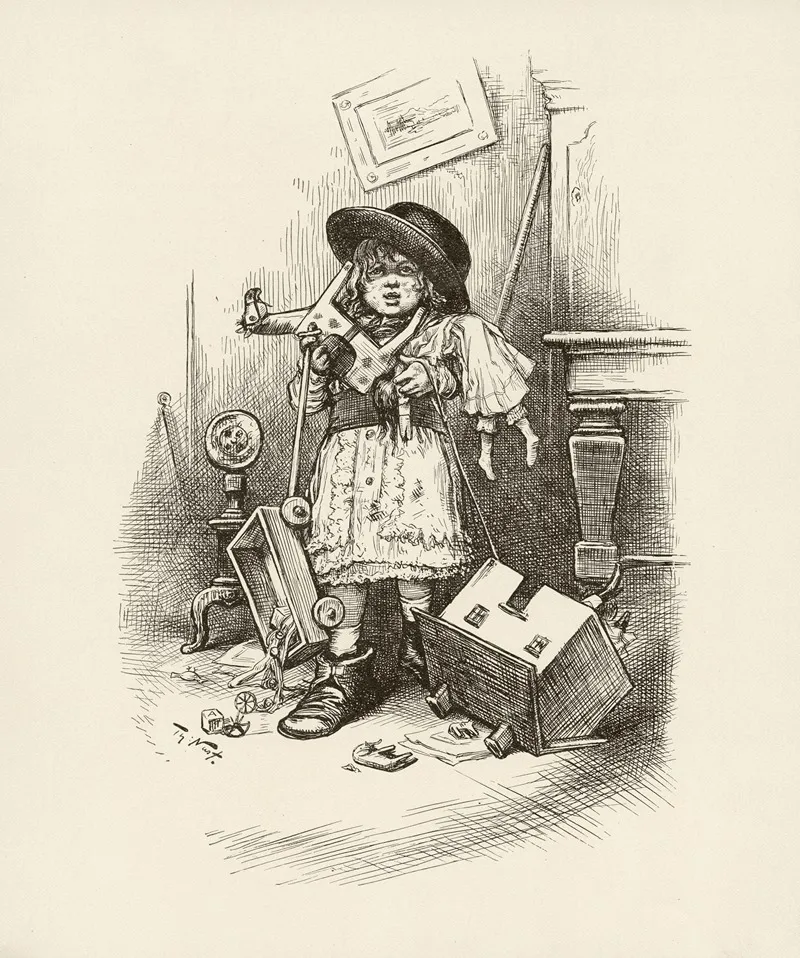 Girl With Toys