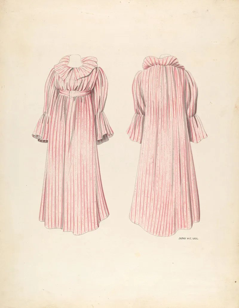 Girls Wrapper by James Vail - Canvas Print