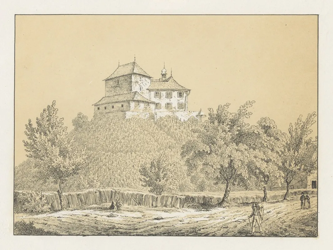 Girsperg by Johann Friedrich Wagner - Canvas Print