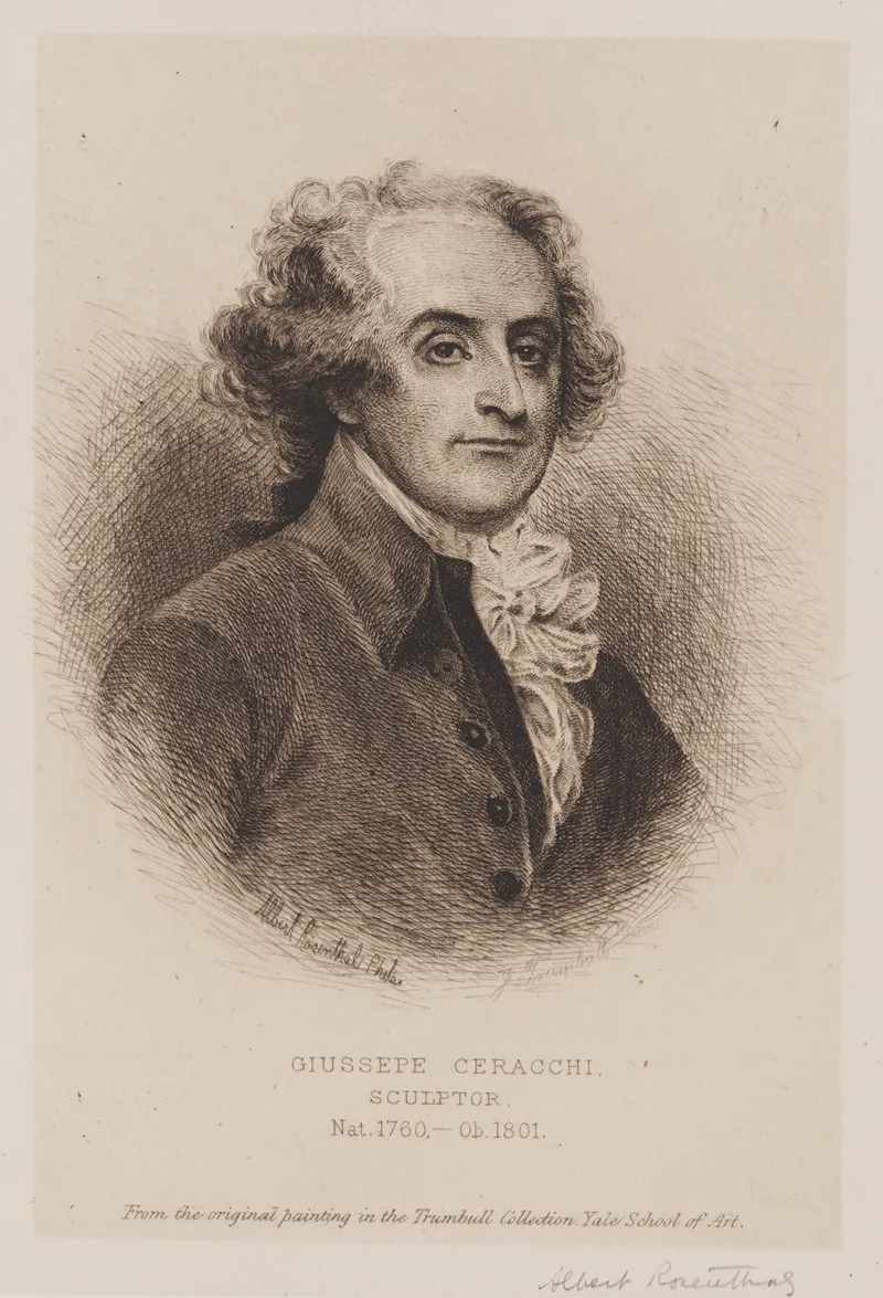 Giussepe Ceracchi Sculptor After John Trumbull
