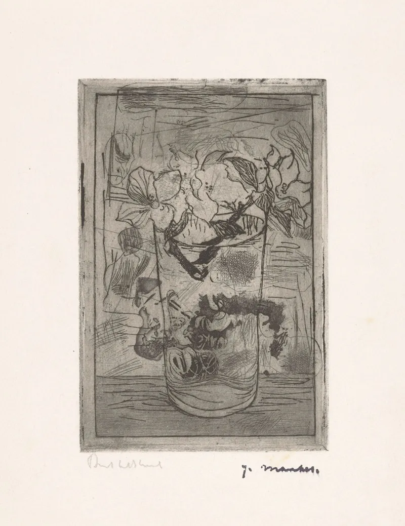 Glas Met Bloesemtakken 2