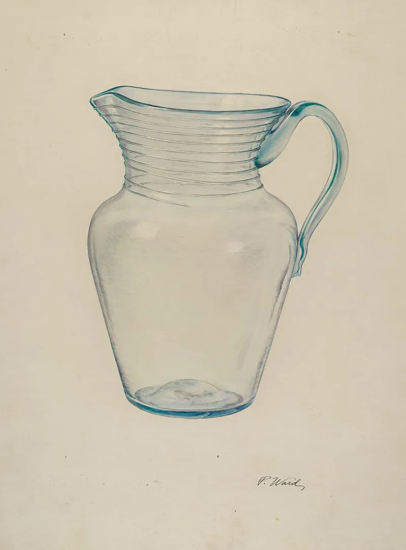 Glass Water Pitcher 2