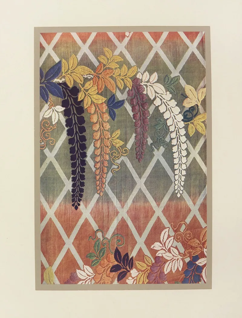 Glycines Sur Treillage by Maurice Pillard Verneuil - Canvas Print