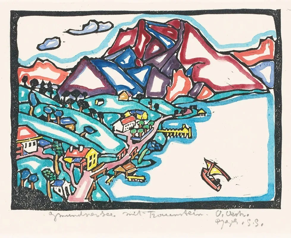 Gmunder See Mit Traunstein 2