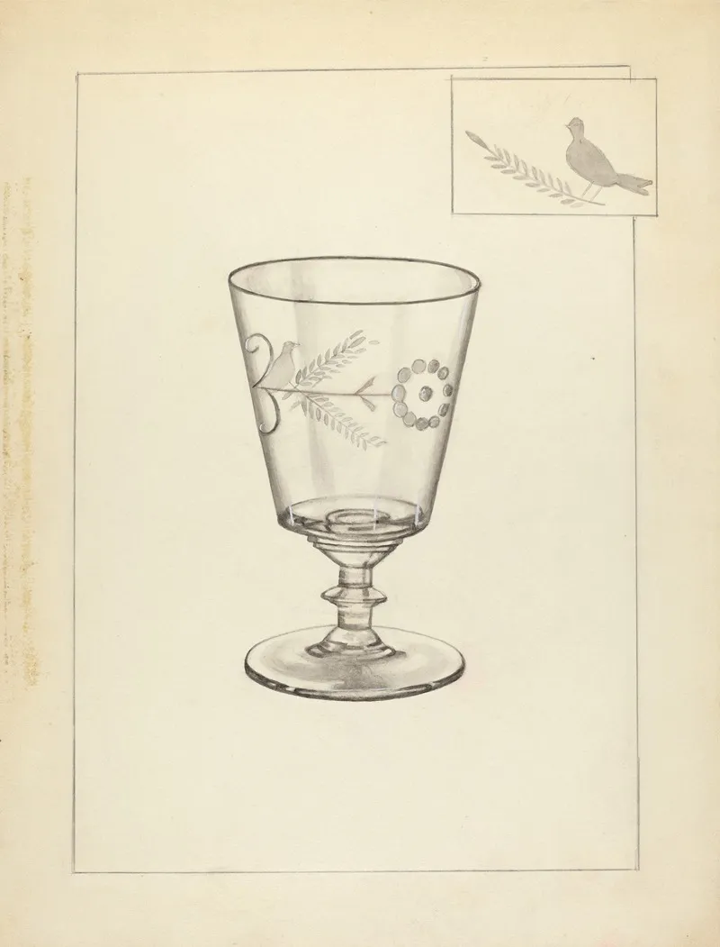 Goblet 16 by Margaret Knapp - Canvas Print