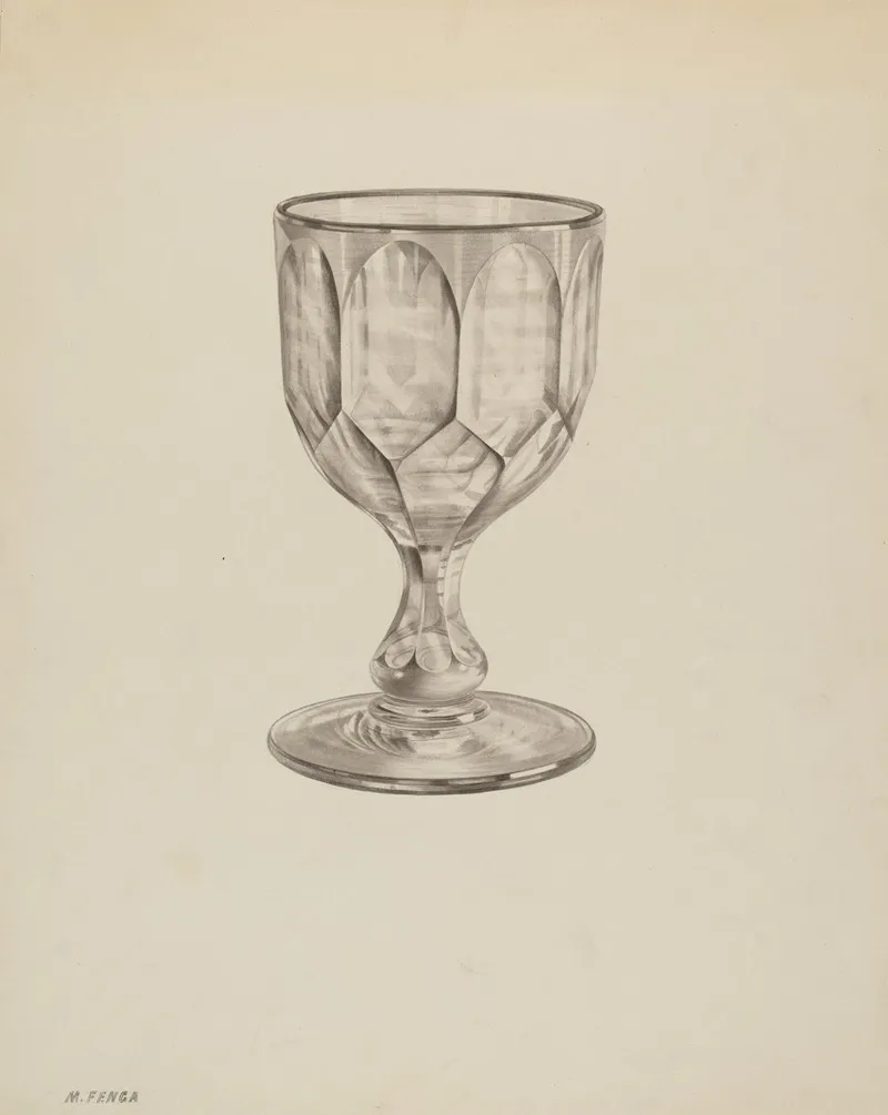 Goblet 18 by Michael Fenga - Canvas Print