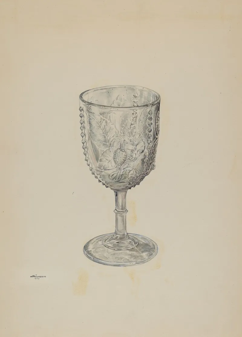 Goblet 21 by Ralph Atkinson - Canvas Print