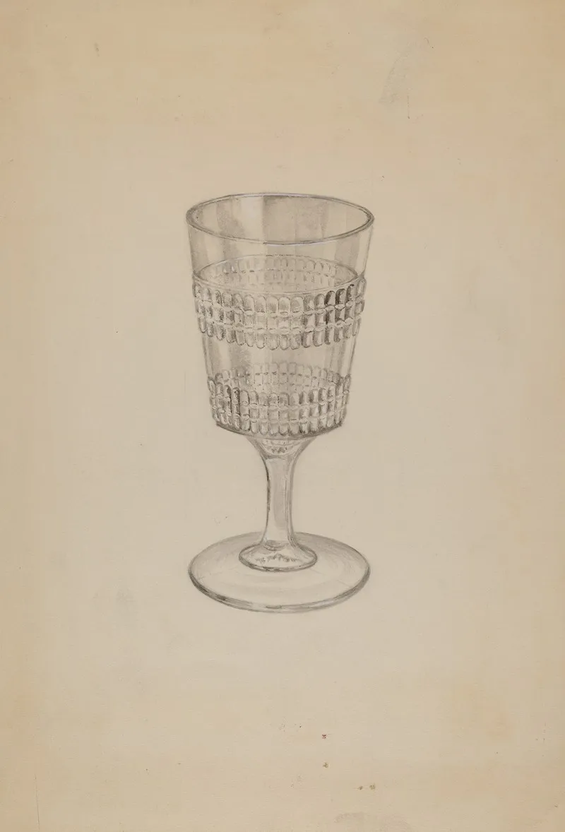 Goblet 5 by Eva Wilson - Canvas Print
