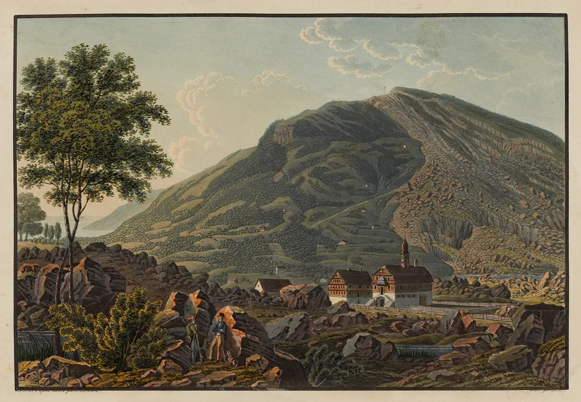 Goldau Vers Leboulement Du Rossberg