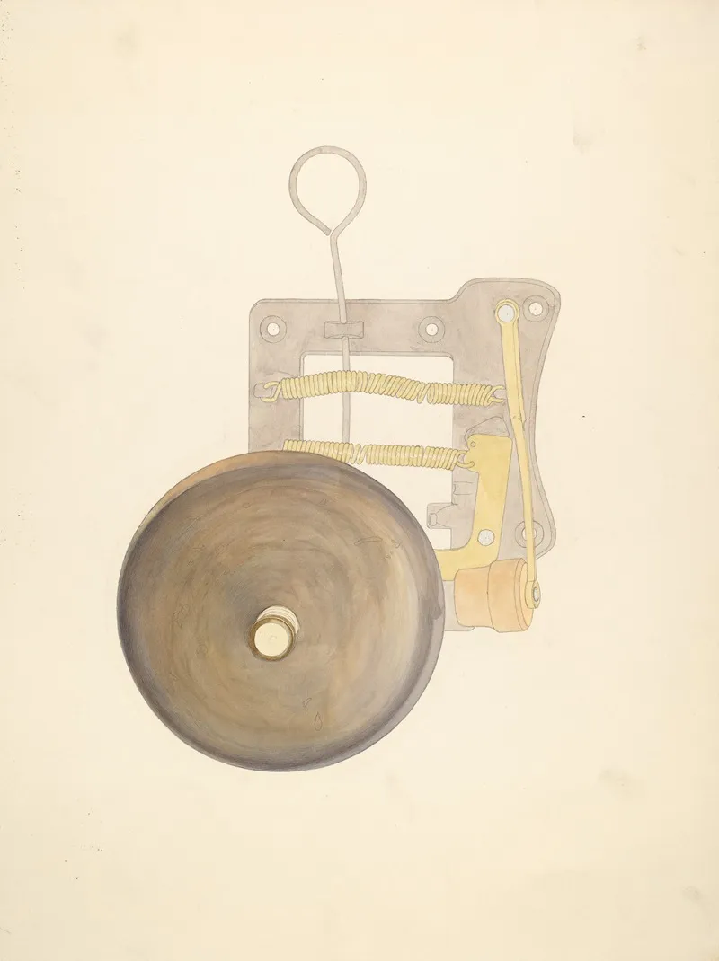 Gong by Albert Rudin - Canvas Print