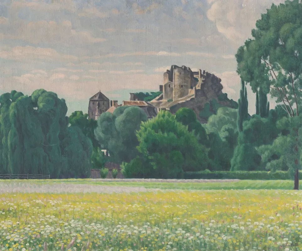 Grad Filakovo by Ivan Žabota - Canvas Print