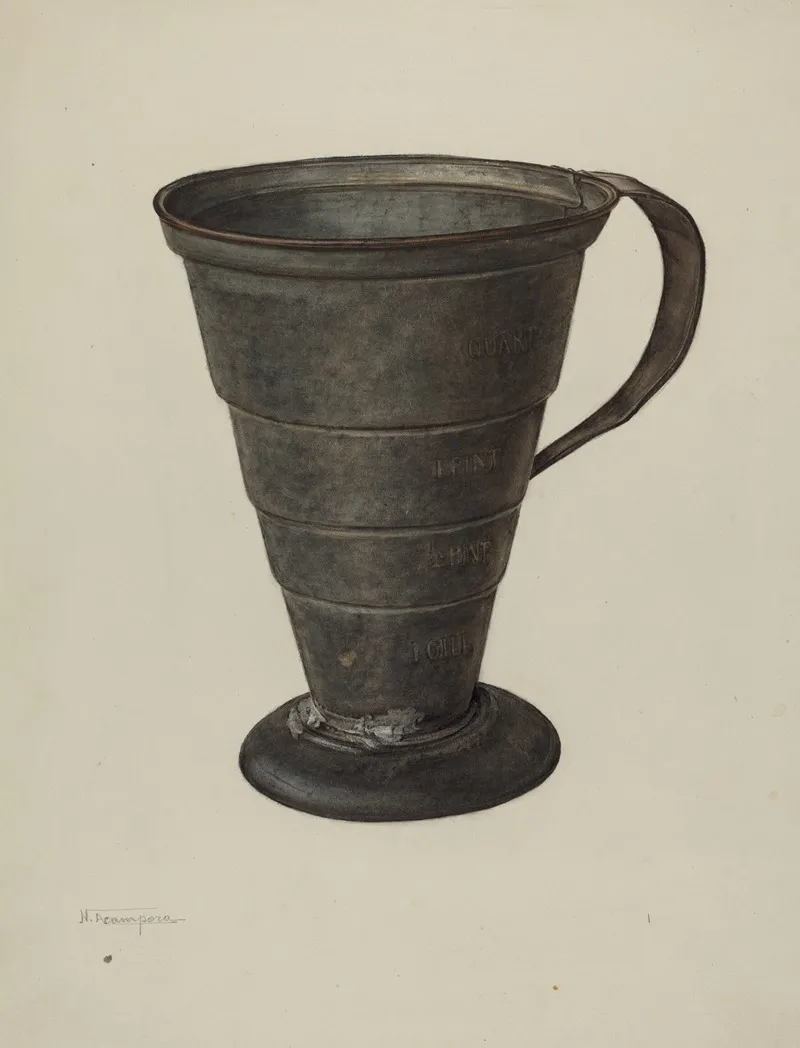 Graduated Measure by Amelia Tuccio - Canvas Print