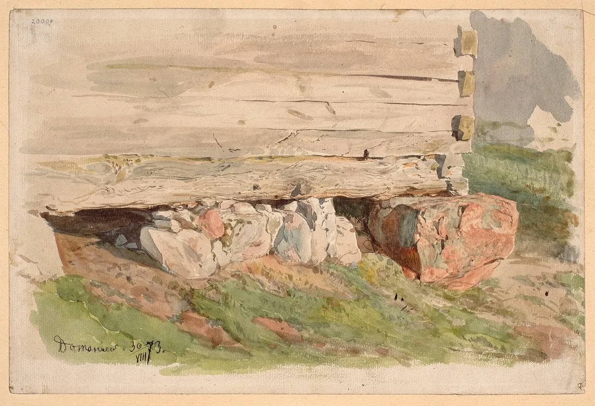 Granary Foundations In Domaniewo